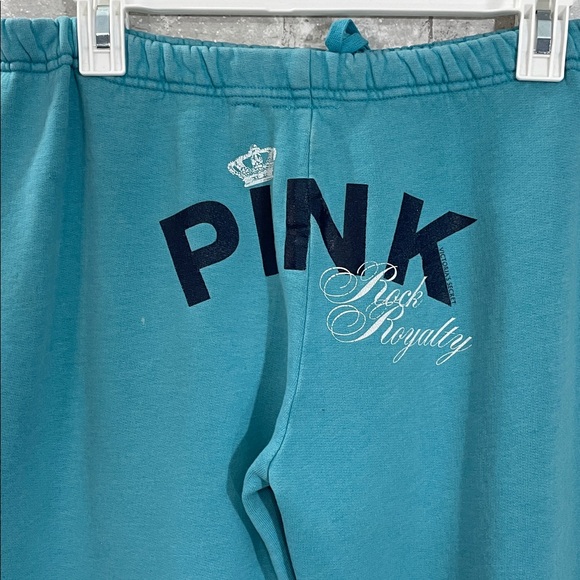 PINK Victoria's Secret Blue Joggers - Picture 3 of 6